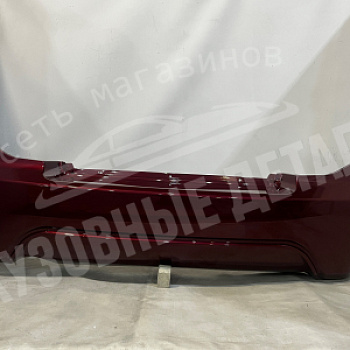 Бампер задний Daewoo Nexia N150 74U Spinel Red Испанский красный Вишня