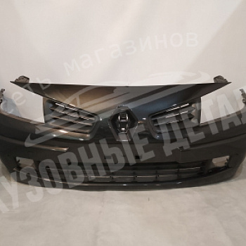 Бампер передний Renault Megane 2 (06-09) рест B66 Gris Eclipse