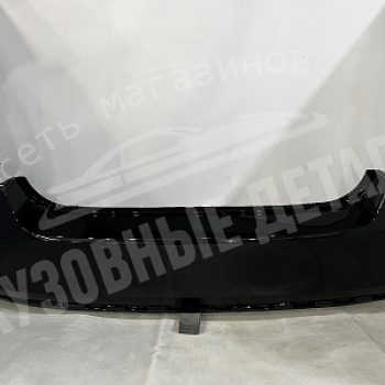 Бампер задний Skoda Rapid 2T, C9X, LC9X, 2T2T Deep Black Черный