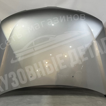 Капот Nissan Almera N16 KY0 Bright Silver Серебристый