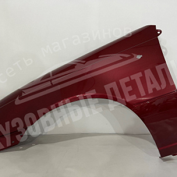 Крыло Daewoo Nexia ЛЕВОЕ 74U Spinel Red Вишневый