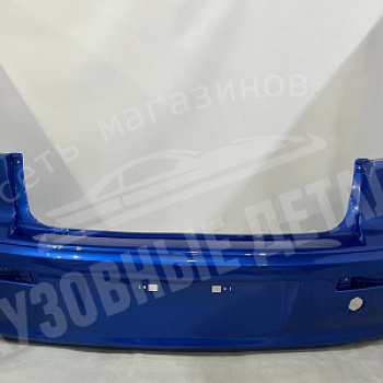 Бампер задний Mitsubishi Lancer 10 D06 Octane Blue