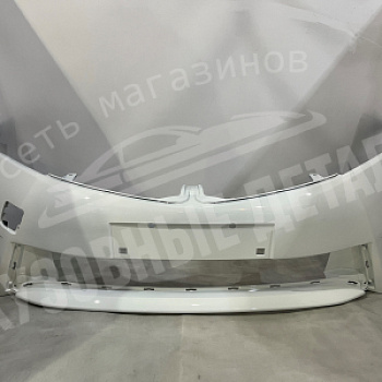 Бампер передний Toyota Corolla E180 2017- 040 Pure White Белый